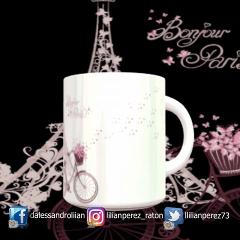 Taza París Bici