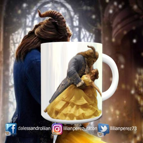 Taza La Bella y La Bestia Disney