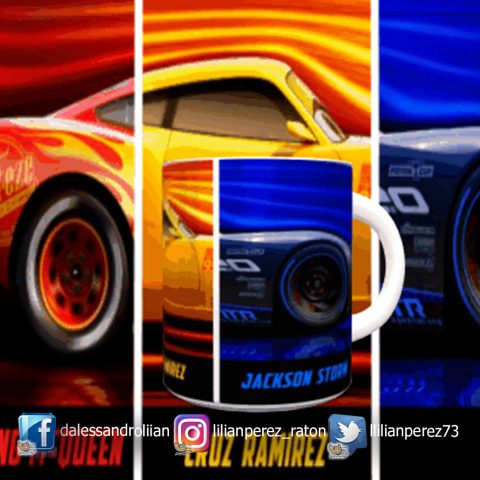 Taza Cars Jackson Cruz Disney