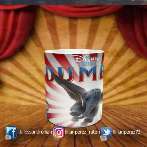 Taza Dumbo Volando Disney