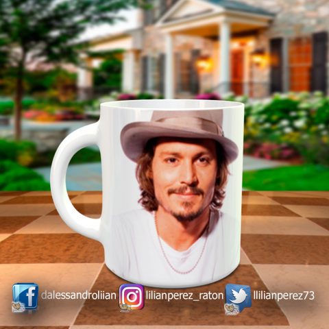 Taza Johnny Depp Personalizada