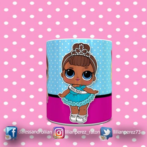 Taza Lol Bailarina Muñeca