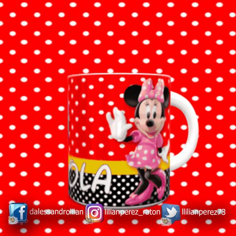 Taza Mini Disney Nombre