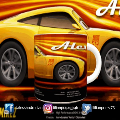 Taza Cars 3 Ramirez Disney
