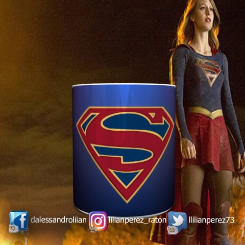 Taza Supergril Serie TV DC