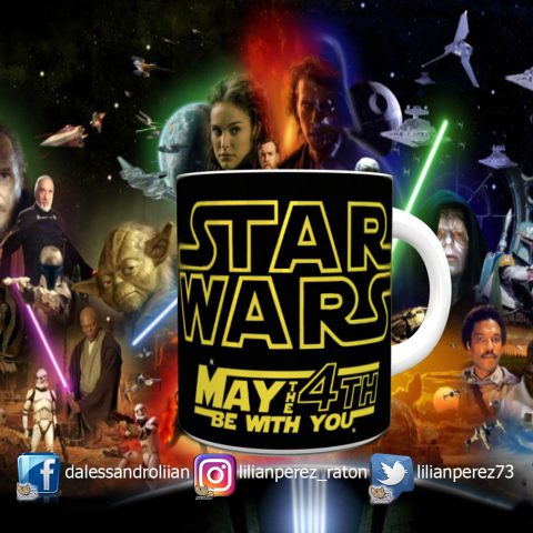 Taza Star Wars 4 De Mayo