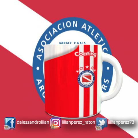 Taza Remeras Argentinos Juniors