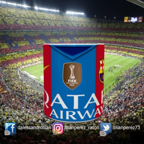 Taza Remera Barcelona Futbol Club