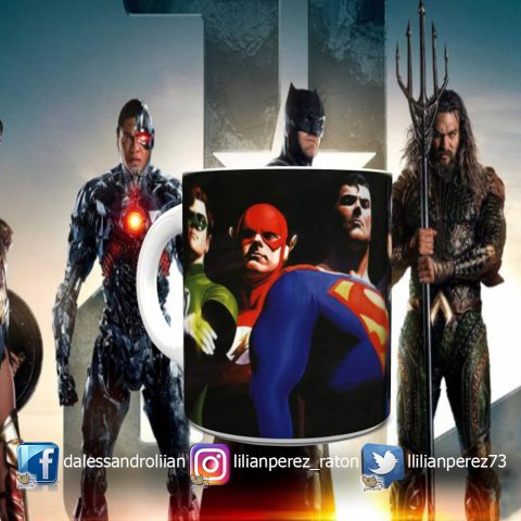 Taza Liga de La Justicia DC