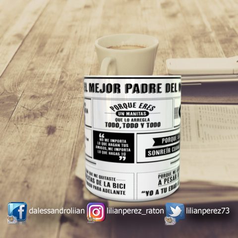 Taza Mejor Papá Diario