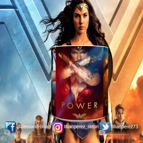 Taza Mujer Maravilla Poder 2017