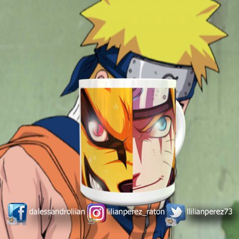 Taza Naruto Serie de Cómic