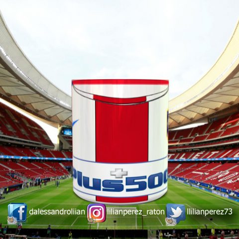 Taza Remera Atlético Madrid