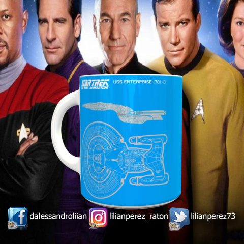 Taza Star Trek Plano Enterprise