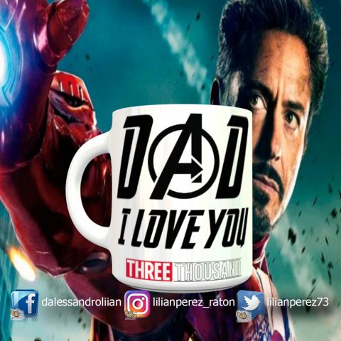 Taza Te Quiero 3000 Tony Stark